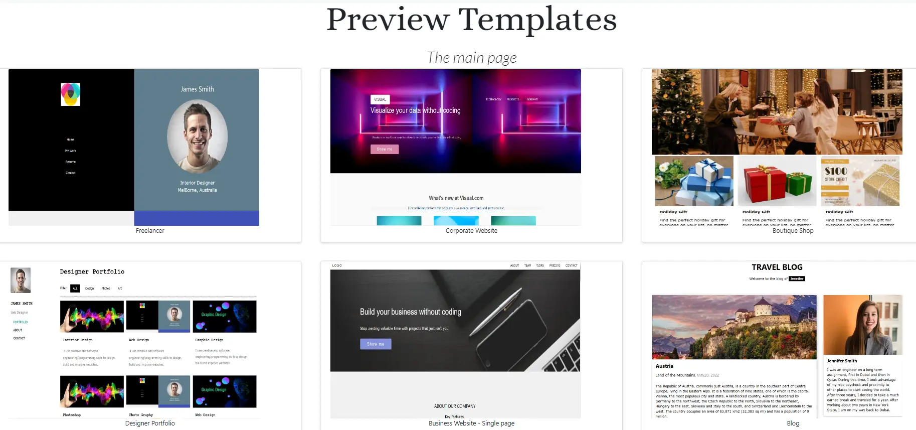 Foundry Bean Website Builder